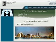 Tablet Screenshot of chachaslaw.com